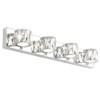Aipsun 4 Lights Crystal Vanity Lights Over Mirror Modern Vanity