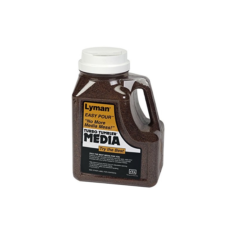Lyman 7631396 Turbo Tufnut Cleaning Media 5.75 Pounds Easy Pour