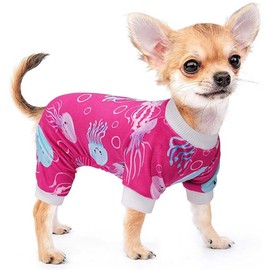 Dog Pajamas for Small Dogs Girl Boy Puppy Pjs Summer Pet Onesies for Chihuahua Yorkie Teacup Cute Soft Material Stretch Able Cat Clothes Outfit Apparel Doggy Jumpsuit