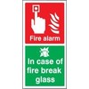 Sign, FIRE Alarm, Break Glass, SAV, Signs Personal Protection, SITE