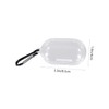 TEHAUX 1 PC Stylish Transparent Earphone Holder Case for Buds