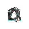 Ronix Kid's Surf Rope 8 in.Â Handle Lycra Grip, 25 ft 4-Sect. PE Rope, Aqua
