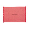 DEAN & DELUCA Cotton Chambray Placemat Red 32x45cm