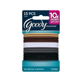 Goody WoMens Ouchless Braided Elastics, Java Bean, 15 Count