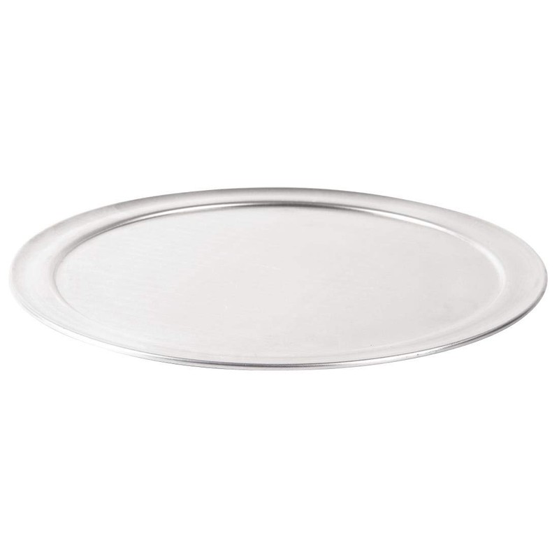 Vogue Tempered Pizza Pan 8mmx355mm Aluminium Non Stick Baking Oven