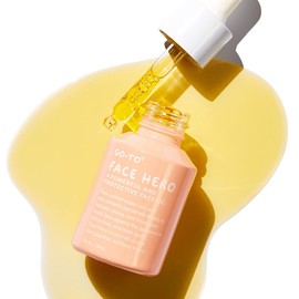 Go-To - Face Hero Natural Protective Face Oil | Clean, Plant-Based, Dermatologically-Tested (1.0 fl oz | 30 ml)