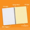 Classmate Pulse 6 Subject Notebook - Unruled, 300 Pages, Spiral