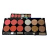 Paleta De Rubores Blush +iluminador Rosa