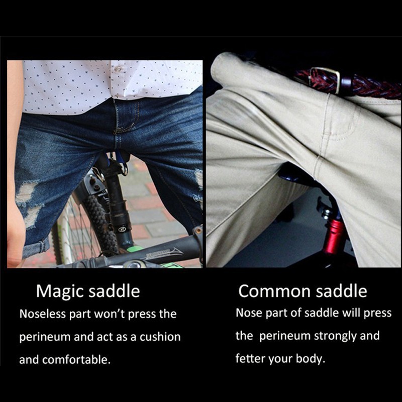 No Nose Saddle Bicycle Seats Soft Thickened Bicycle Riding Accessories