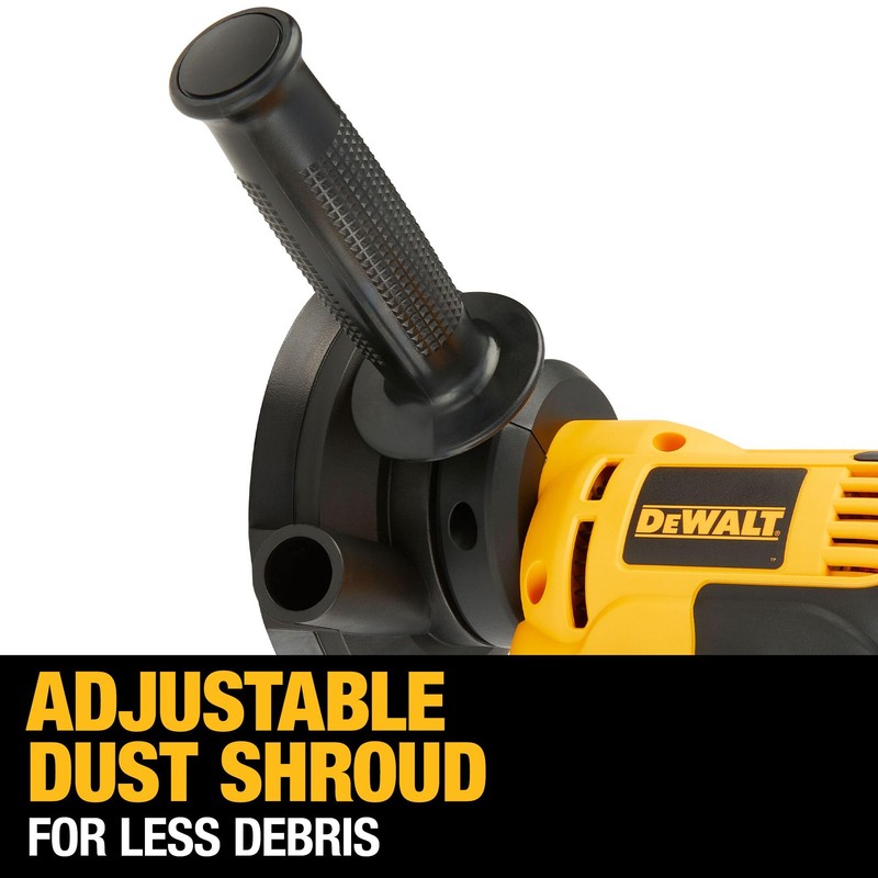 DEWALT Rotary Sander, Variable Speed, Dust Shroud, 5-Inch (DWE6401DS)