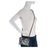 Sakroots Artist Circle Large Smartphone Cross-Body Phone Wallet, Denim Songbird