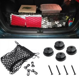 CHUSYYRAY Trunk Rear Seats Envelope Style Cargo Net for NISSAN Xterra 2005-2015 Brand New
