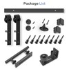 EaseLife 10 FT Sliding Barn Door Track and Handle Hardware