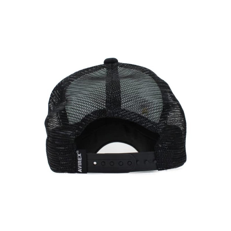 AVIREX Avilex Men's Mesh Cap, NUMBERING USA, Large Size, XL,