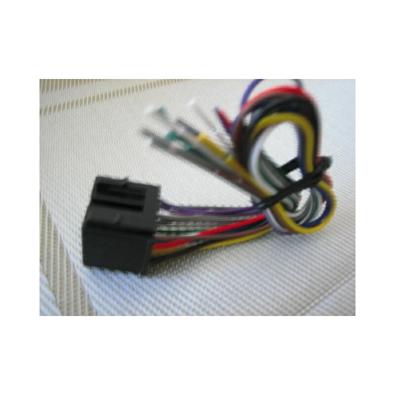 Jensen Heavy Duty Short DIN Stereo JHD1130WP, JHD22 Wire Harness