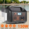 KEPEAK Portable 150W Power Station Solar Generator Backup Power LED
