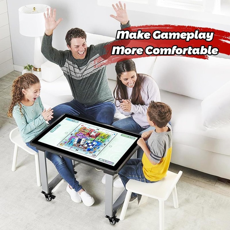 DNShorix Riser Casters for Arcade1UP Infinity Table,360° Swivel Casters for