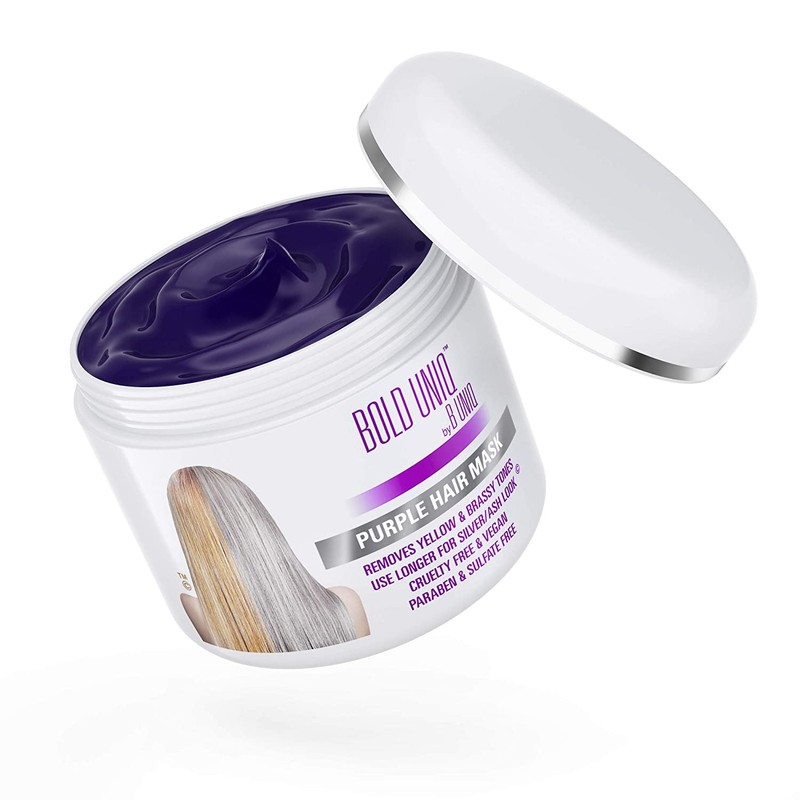 Purple Hair Mask for Blonde, Platinum & Silver Hair -