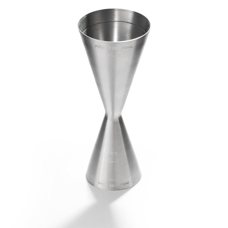 Piña Barware Slim Stainless Steel Commercial 2oz. / 1oz. Slim