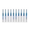 10PCS Carbide End Mill,PCB SMT CNC End Mill Engraving Bits,Corn