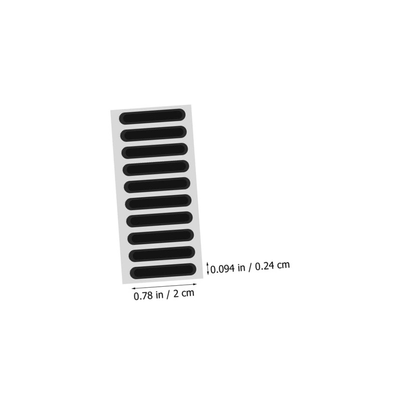 KOMBIUDA 120Pcs Phone Speaker Mesh Stickers Dustproof Net for Speakers