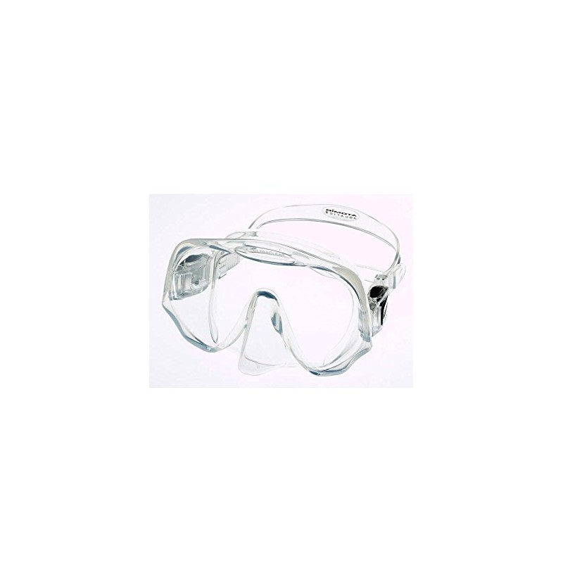 Atomic Aquatics Frameless Scuba Diving Dive Mask, Clear Medium (Smaller