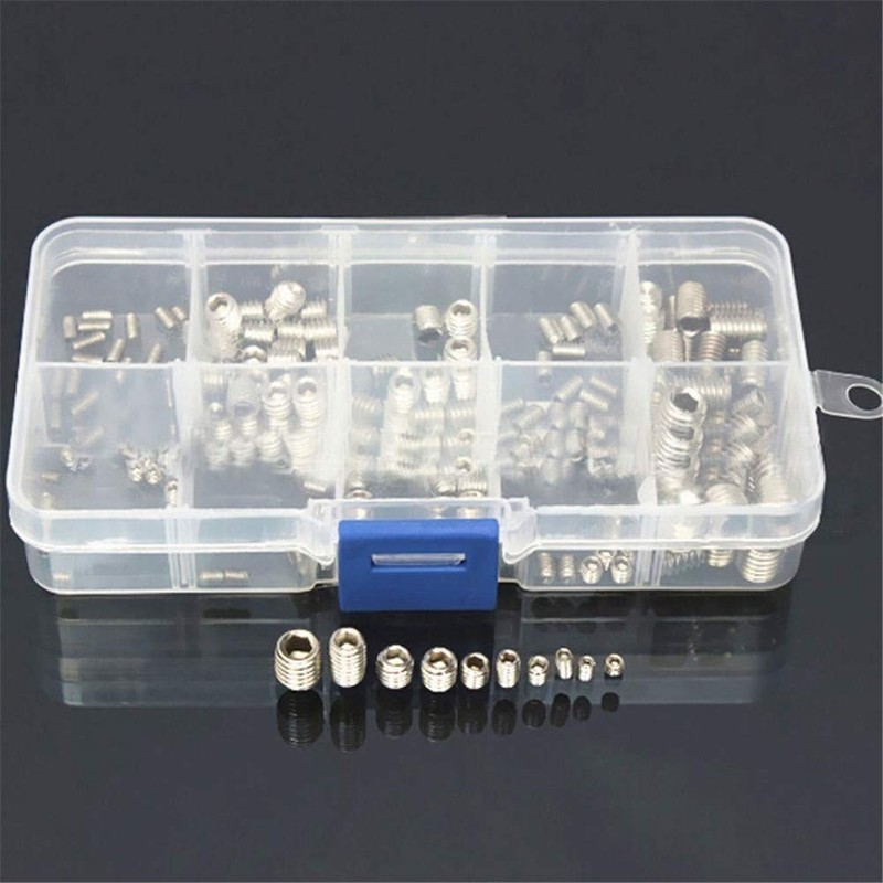 M3 M4 M5 M6 M8 200Pcs Allen Head Socket Hex