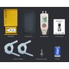 Digital Manometer, Dual Port Air Pressure Meter Pressure Gauge HVAC