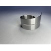 texpot Pack of 6 Napkin Rings with Slotted Stainless Steel