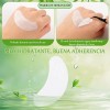 100 Pares De Parches Hidrogel Para Extensión Pestañas Mink Blanco