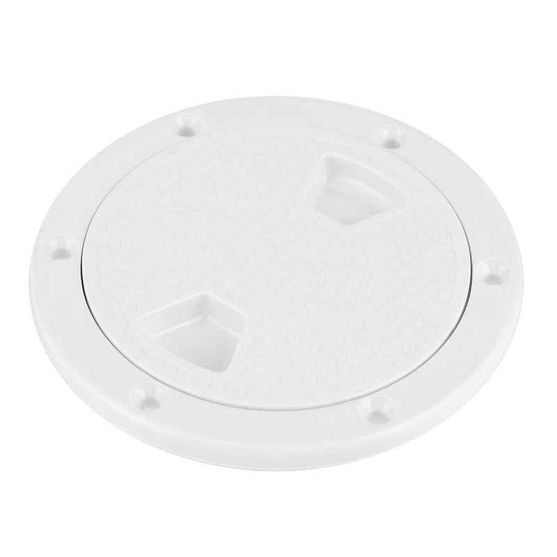 UPALDHOU 2 Pcs Boat Round Inspection Hatch, 4in ABS Deck