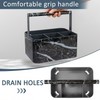Portable Shower Caddy for Bathroom Storage – Adjustable Dividers &