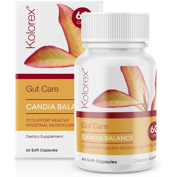Kolorex Gut Care Candia Balance Soft Capsules 60