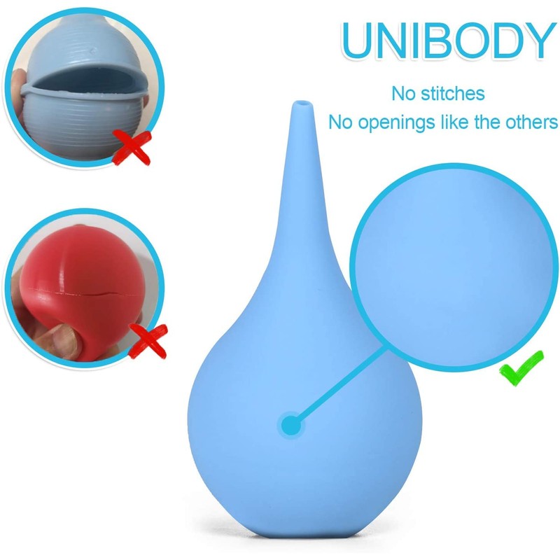 2 Pack Ear Syringe 2oz / 60ml Hand Bulb Syringe