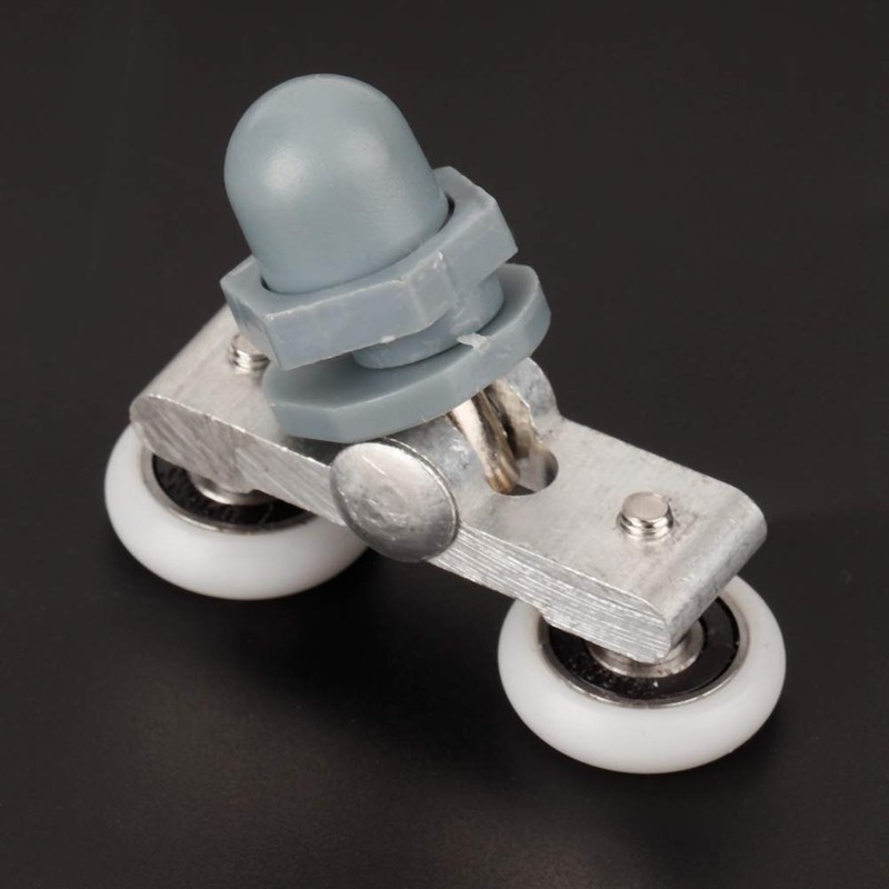 Shower Door Rollers 4pcs Top + 4pcs Bottom Double Wheel