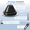 #3 Metal Roof Vents Flashing, Pipe Roofing Boots Kit for