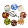 Ice Scoop, Stainless Steel Sweet Candy Food Scoop for Kitchen