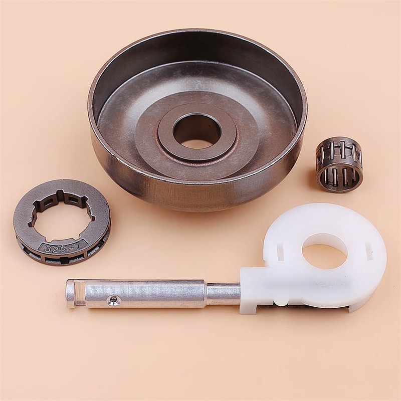 Mtanlo .325"-7T Clutch Drum Sprocket Rim Oil Pump For Husqvarna