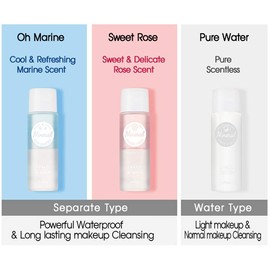 ABLEC&C A'PIEU Mineral Lip&Eye Make-Up Remover 100ml, Type:Sweet Rose