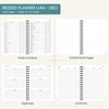 BEZEND 2026 Planner Weekly and Monthly (8.5" x 11" Spiral)