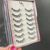 My Eyeshine Invisi-strip Lashes 7 Pairs Pre-Mapped Strips Ultra Thin