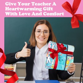Akoigun Teacher Gifts for Women, Teacher Appreciation Gifts, Best Teacher Gifts, Gifts for Teachers, Teacher's Day Gifts, Teacher Retirement Birthday Back to School Gifts Throw Blanket 60"X50"