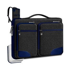 ZINZ Laptop Bag 15 15.6 16 17 Inch Sleeve Slim Briefcase Handbag for Most Standard 15 Inch 15.6 Inch 16 Inch 17 Inch Notebooks, B01bl02