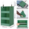 GRANNY SAYS 3-Shelf Closet Organizers and Storage, Foldable Hanging Closet
