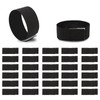 Petyoung 30PCS Black Elastic Arm Band, Memorial Armband Funeral Mourning,