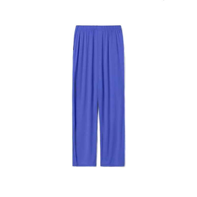 AvaCostume pijama de algodón para hombre, Azul, Small