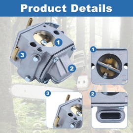 AUMEL Vergaser Kit für STIHL 029 039 MS290 MS310 MS390 mit Vergaser + Luftfilter + Kraftstofffilter + Zündkerze + Zündspule 1127 120 0650 11271201620