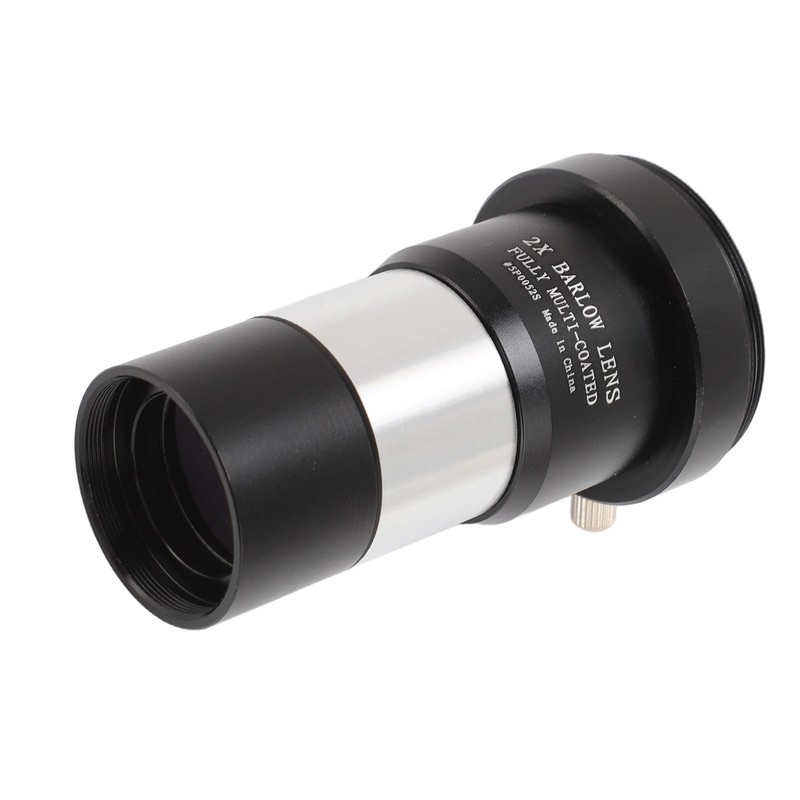 Barlow Lens 2X 1.25in Fully Multi Coated Metal Telescope Eyepiece