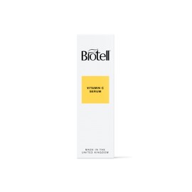 Biotell Vitamin C Serum with Hyaluronic Acid for Radiant Skin, Reduces Dark Spots and Fine Lines, 30ml