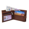 RAS WALLETS Mens RFID Blocking Soft Genuine Leather Bifold Wallet